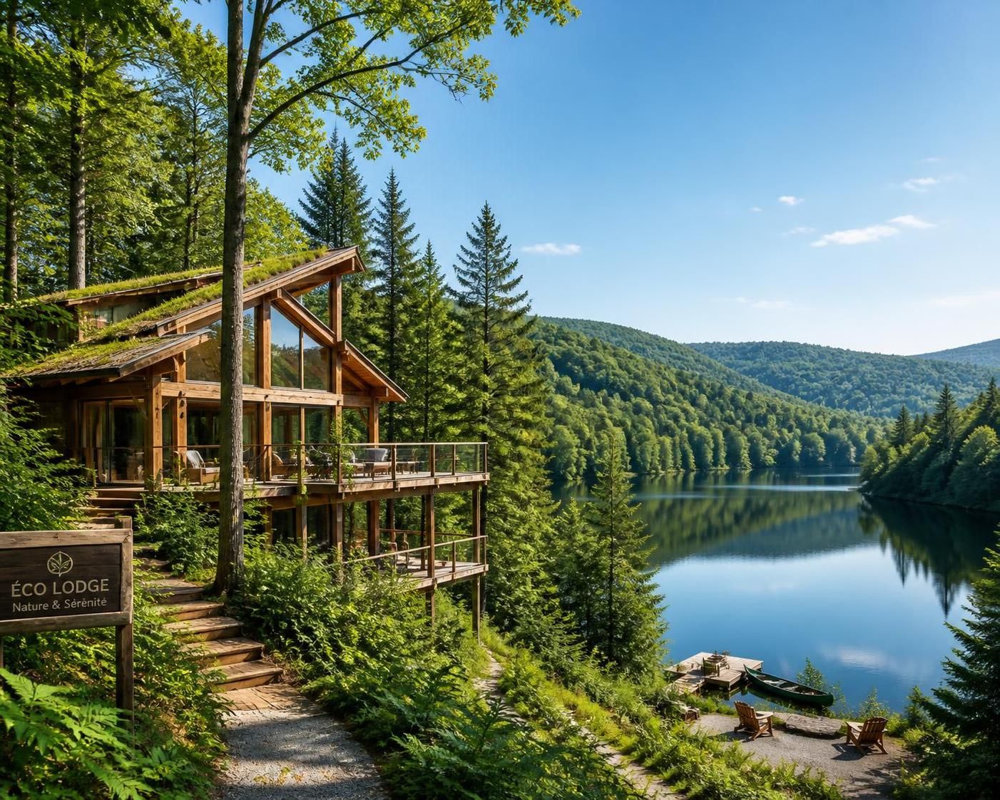 découvrez un lodge d'écotourisme pour une expérience immersive au cœur de la nature, alliant confort durable et respect de l'environnement.