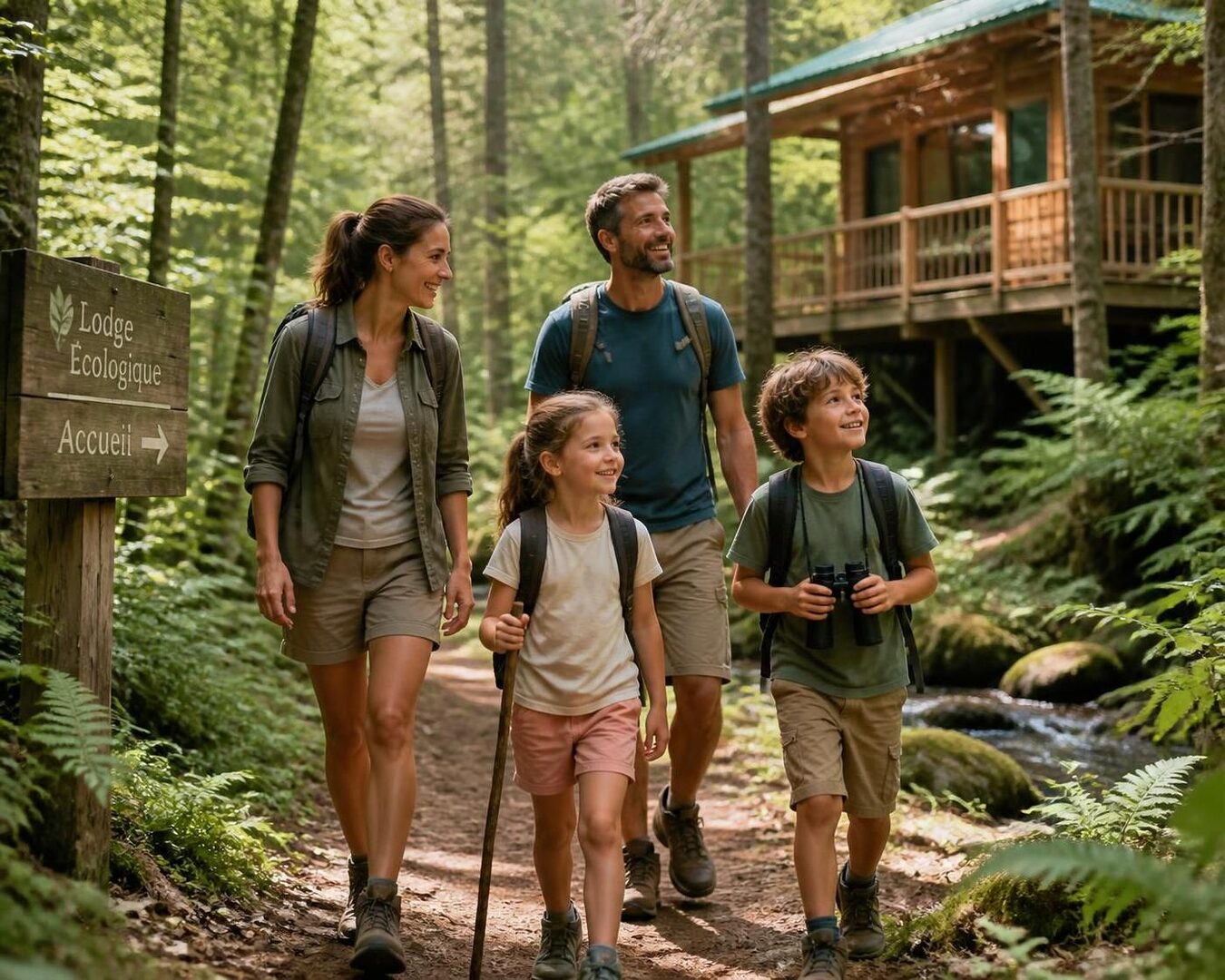 découvrez un lodge d'écotourisme pour vivre une expérience immersive en pleine nature, alliant confort durable et respect de l'environnement.