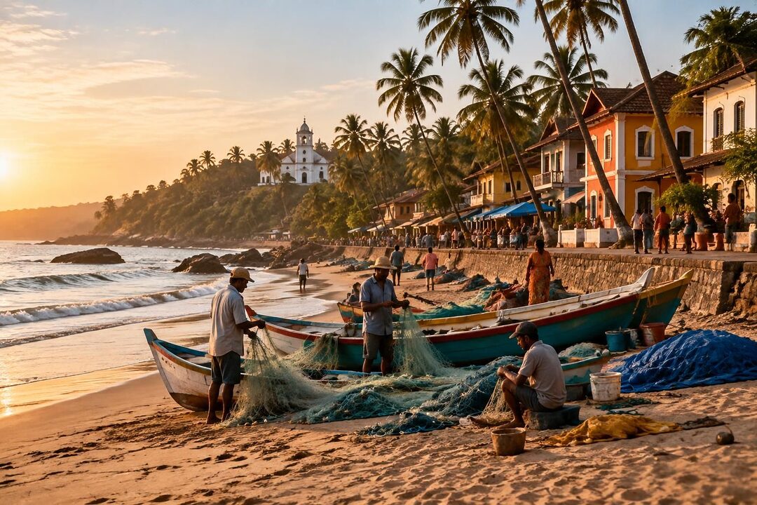 explorez goa, en inde, entre plages dorées, villages authentiques et traditions locales, pour un séjour riche en découvertes.